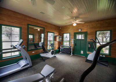 photo of the workout and exercise room at Great Oaks Recovery Center - Wellness Programming - Houston Drug Rehab - houston addiction treatment